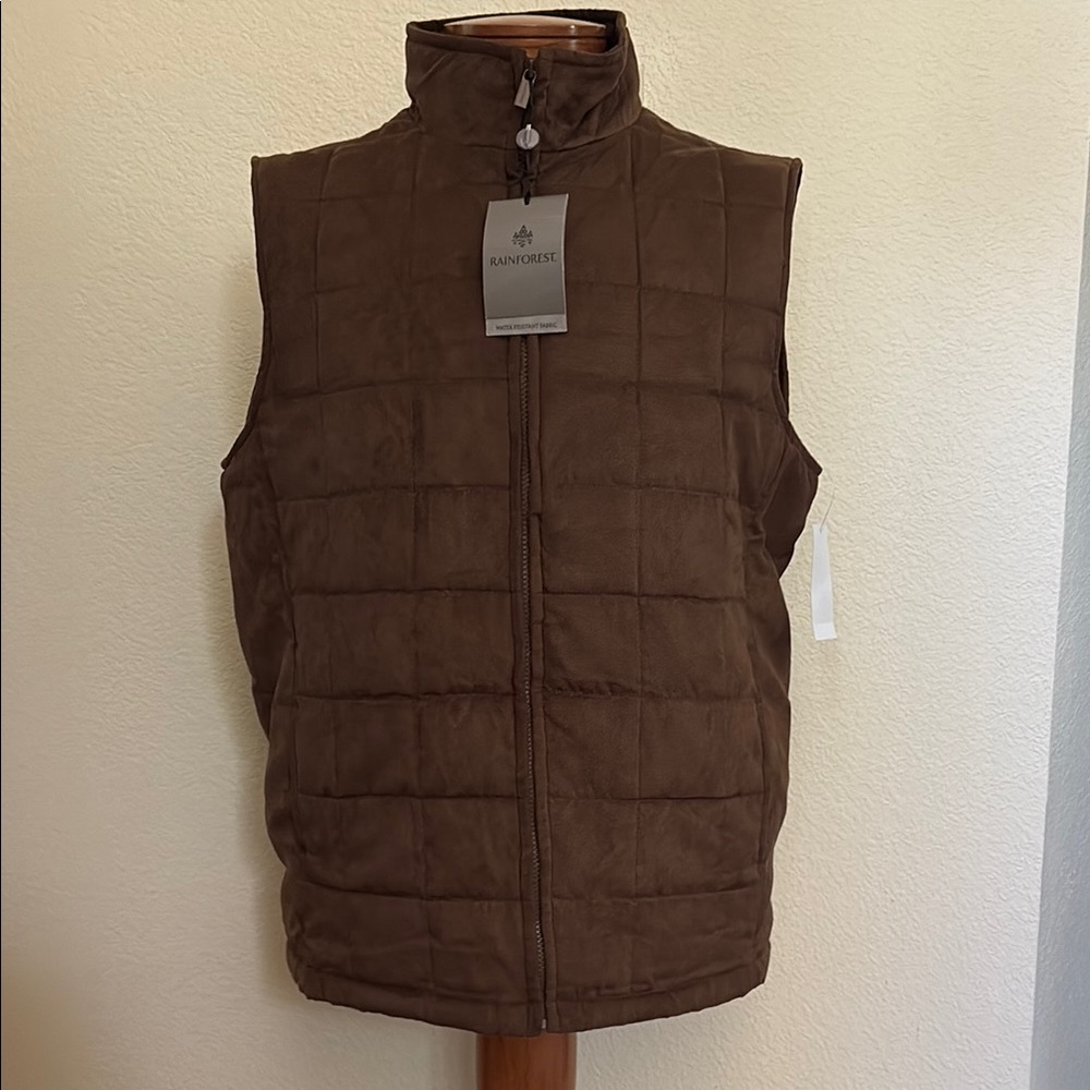 Full Zip Rainforest Quilted Vest
